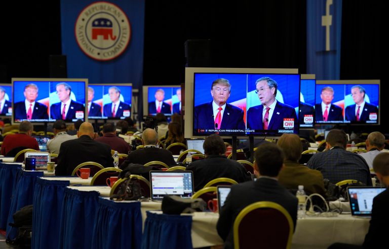 Negative campaigning breaks out in the Republican race