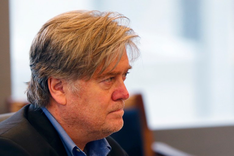 Trump campaign’s Bannon beat domestic violence charges