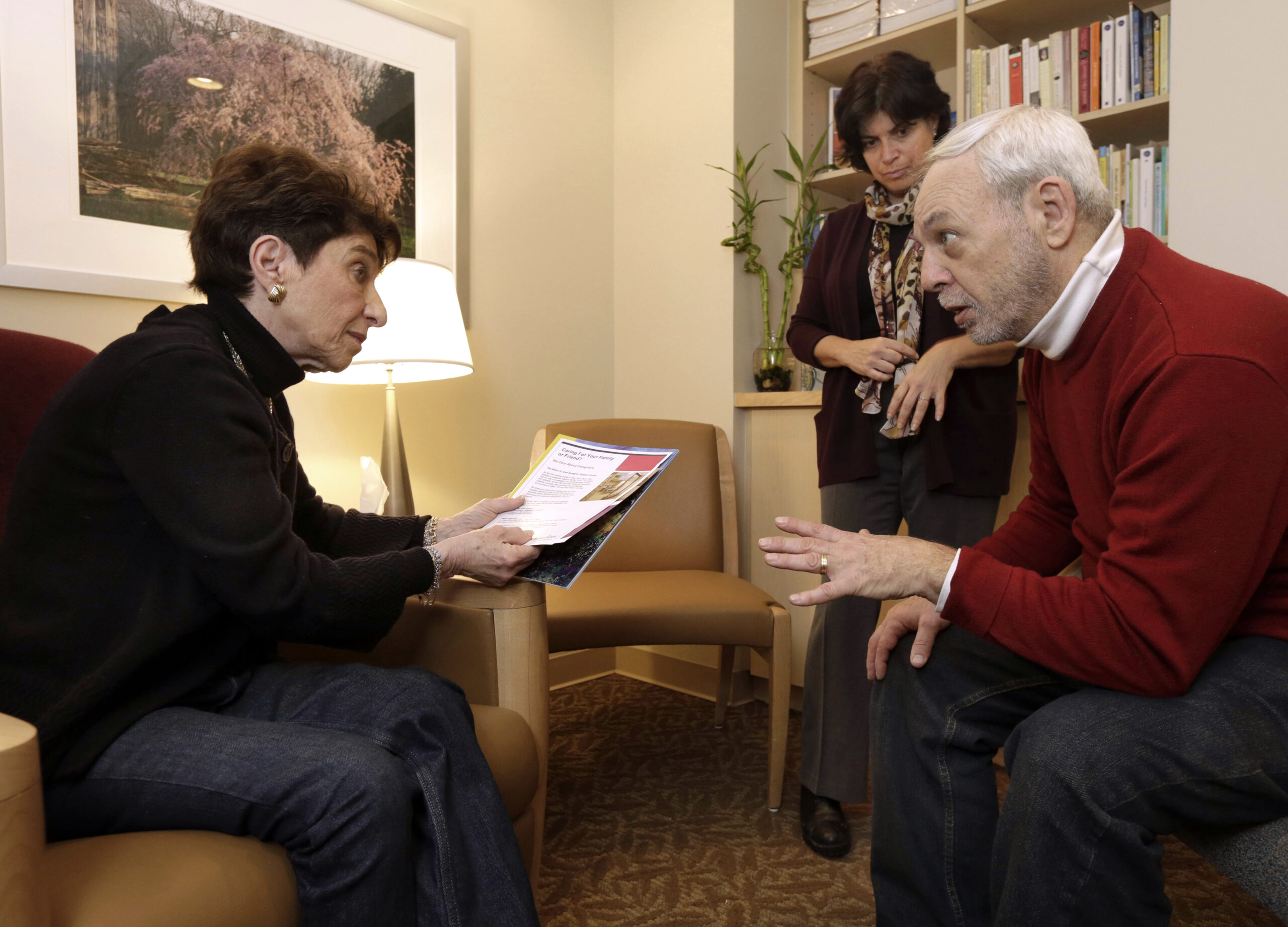 Retirees help caregivers cope with hospital stays
