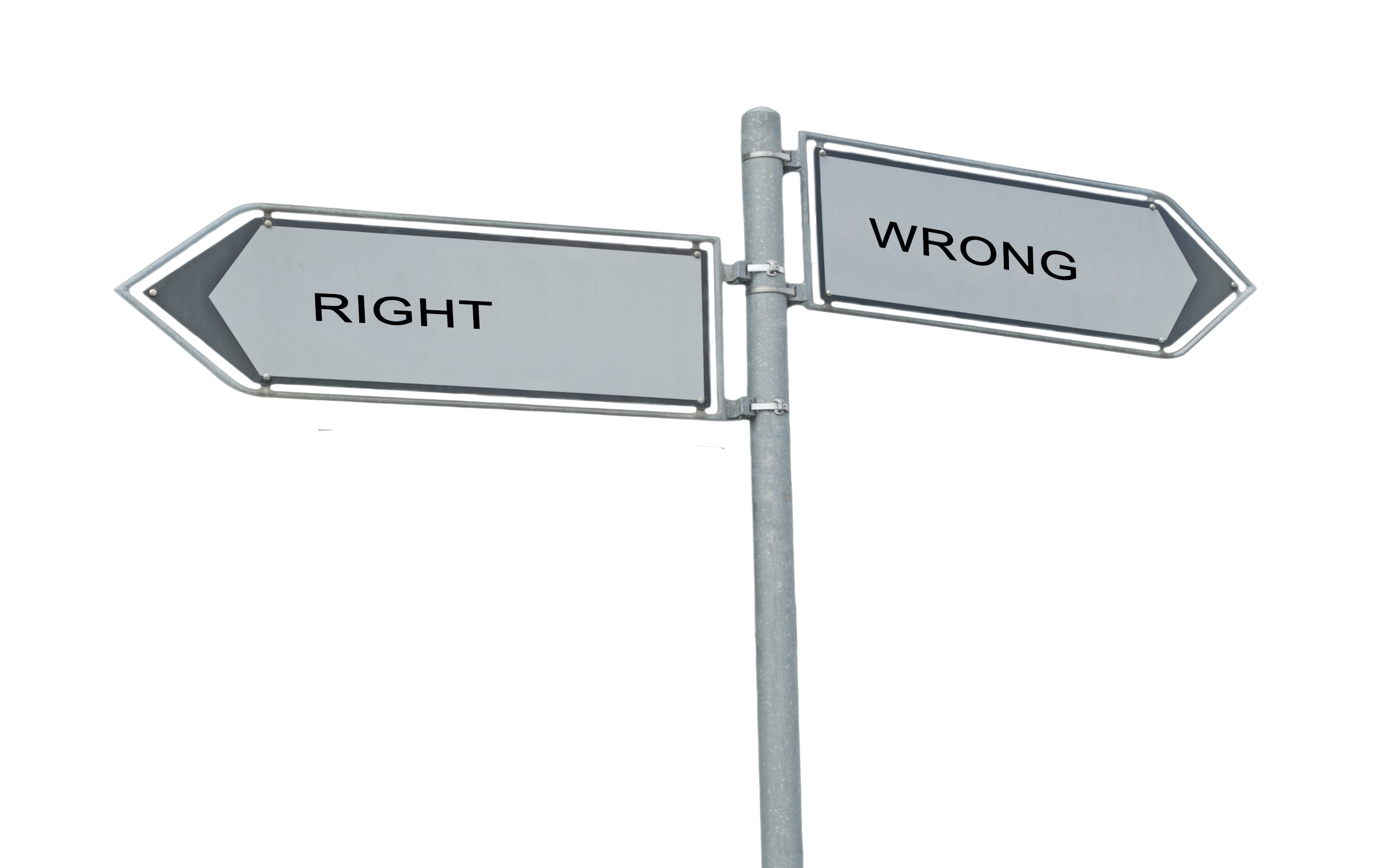 Moral equivalence is usually moral negligence