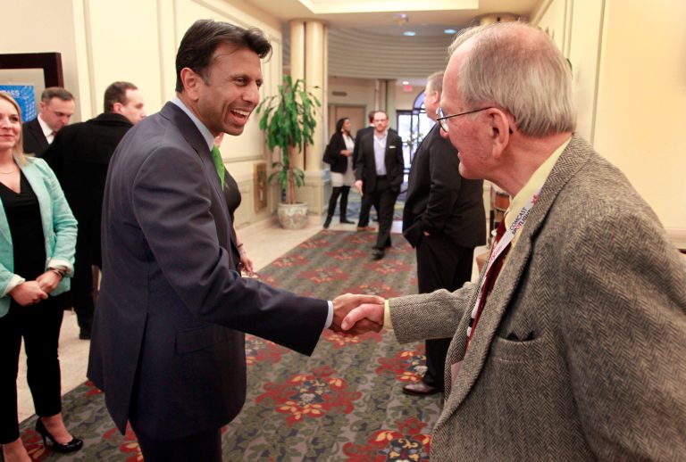 Bobby Jindal steps out in New Hampshire