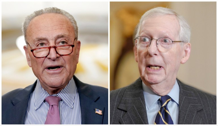 Chuck Schumer and Mitch McConnell