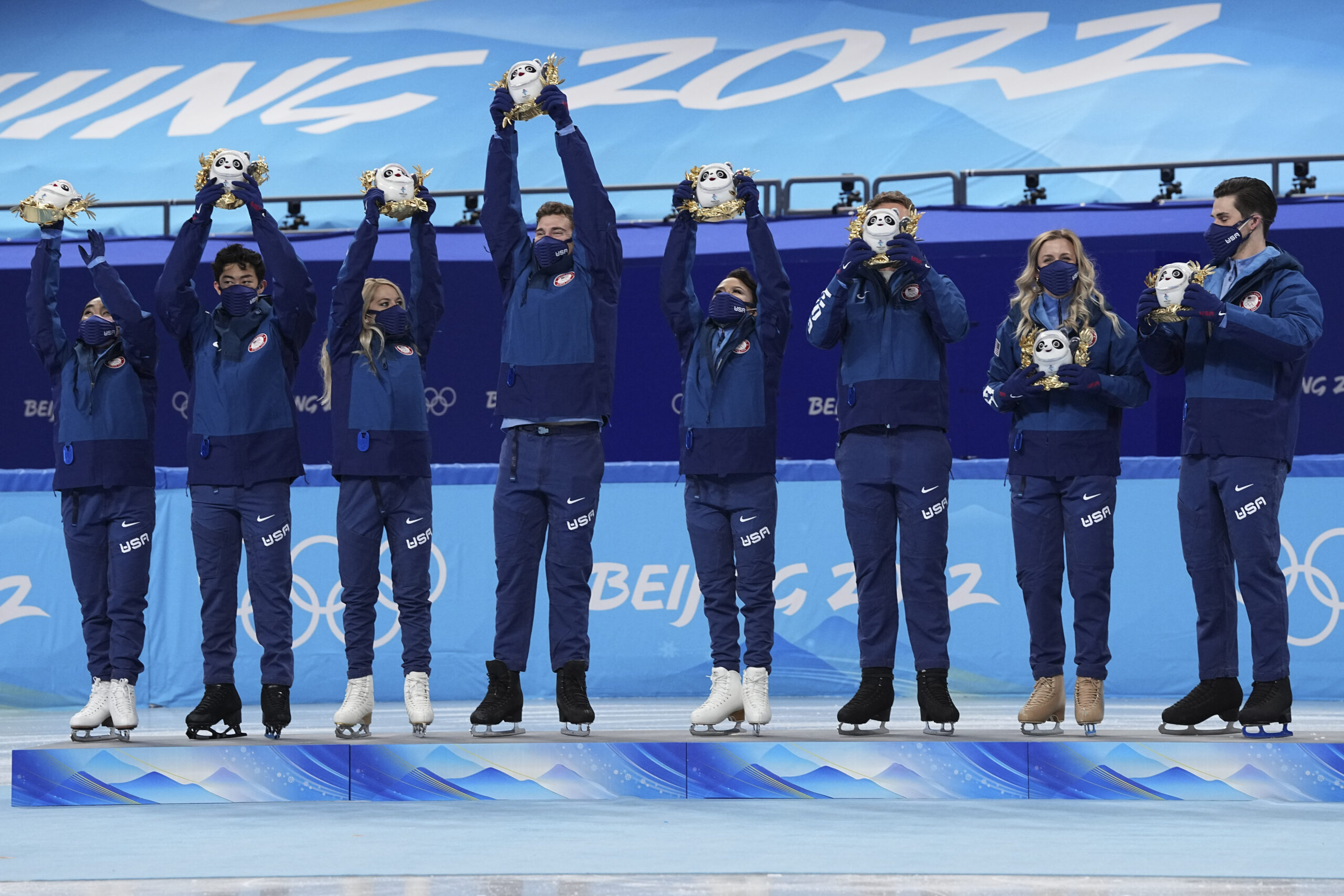 Team USA gets Olympic gold in figure skating two years late after Russian skater disqualified