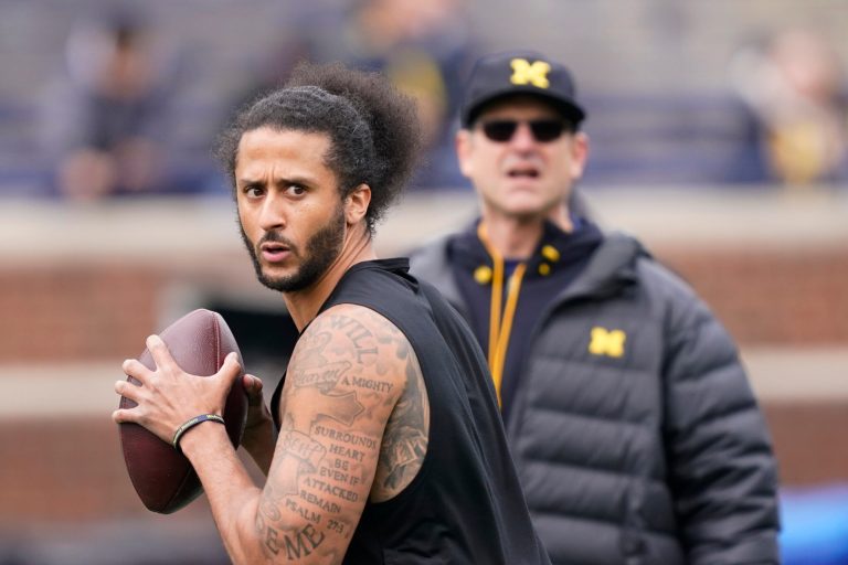 Social media laughs off rumor that Harbaugh’s NFL return offers opportunity for Kaepernick