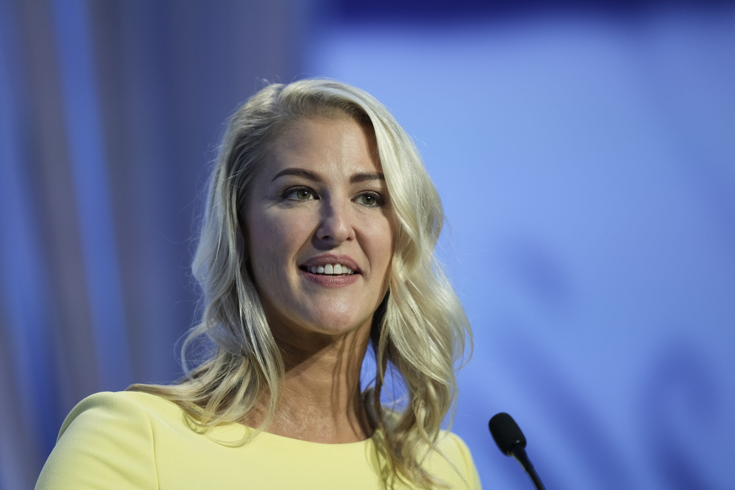 Bridget Ziegler ignores husband’s sex scandal and appears at first Disney oversight board meeting