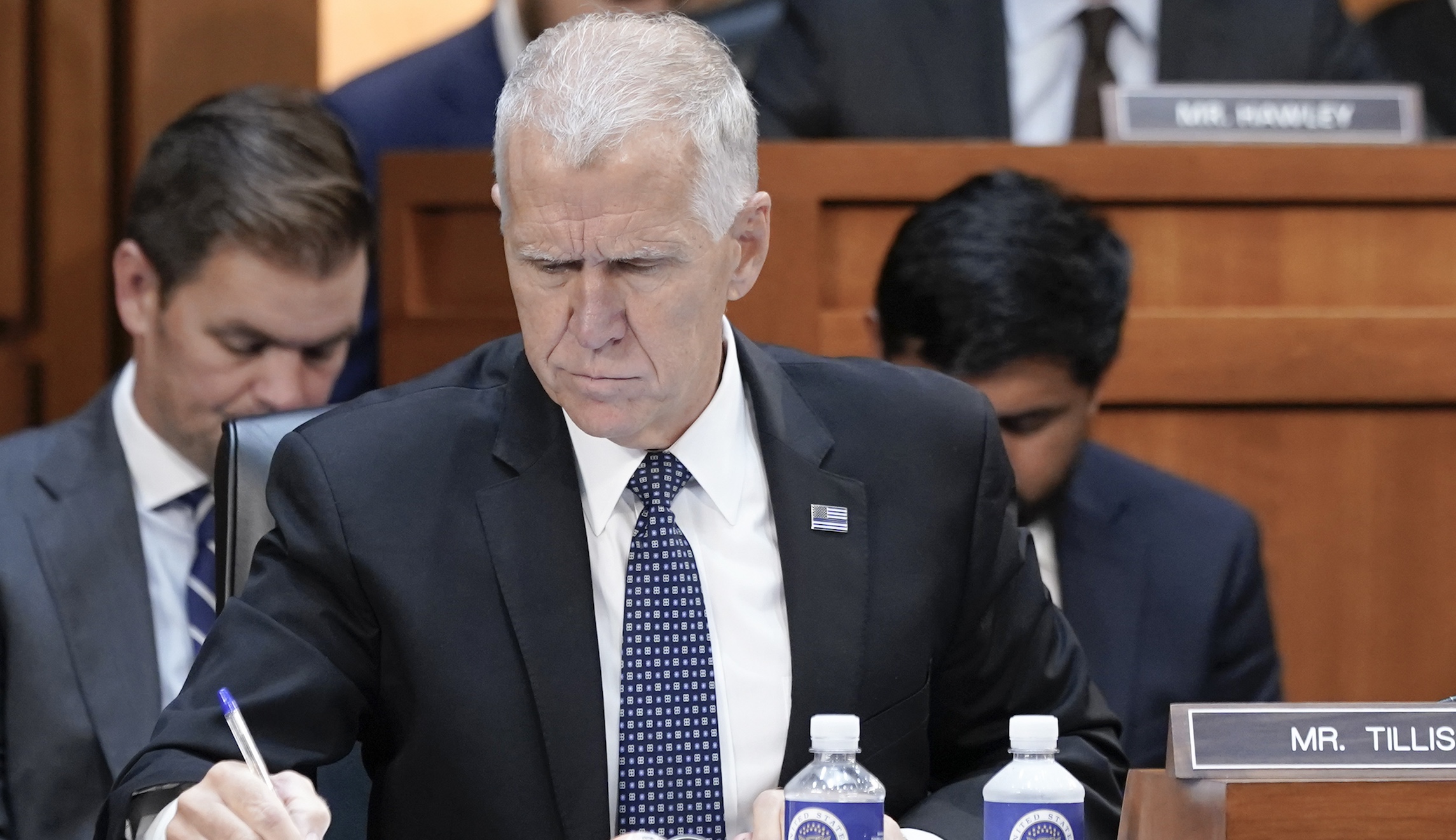 Thom Tillis blasts ‘immoral’ plan to sink border deal in order to help Trump
