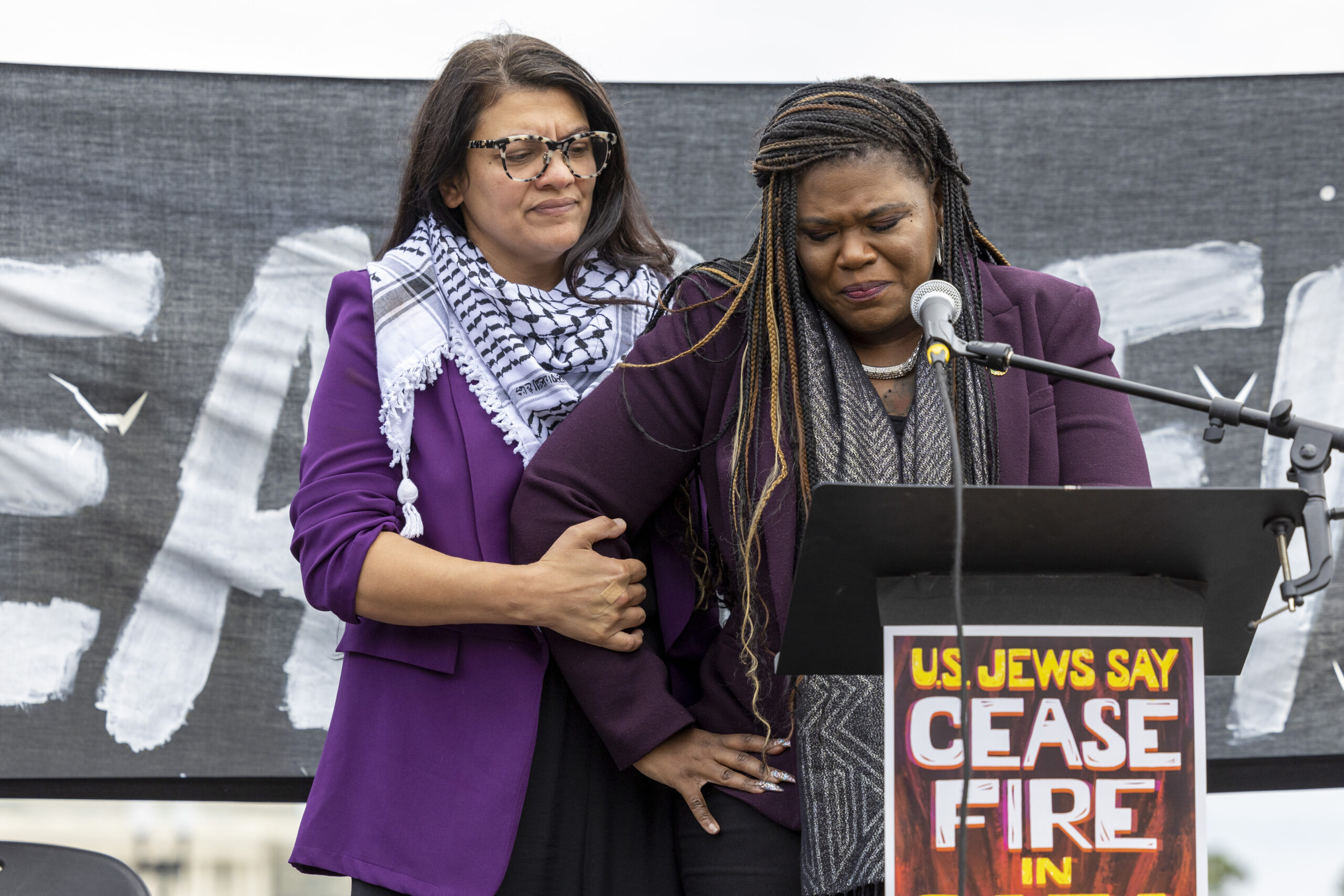 ‘Squad’ members Tlaib and Bush sole votes against bill to bar Oct. 7 attackers from entering US