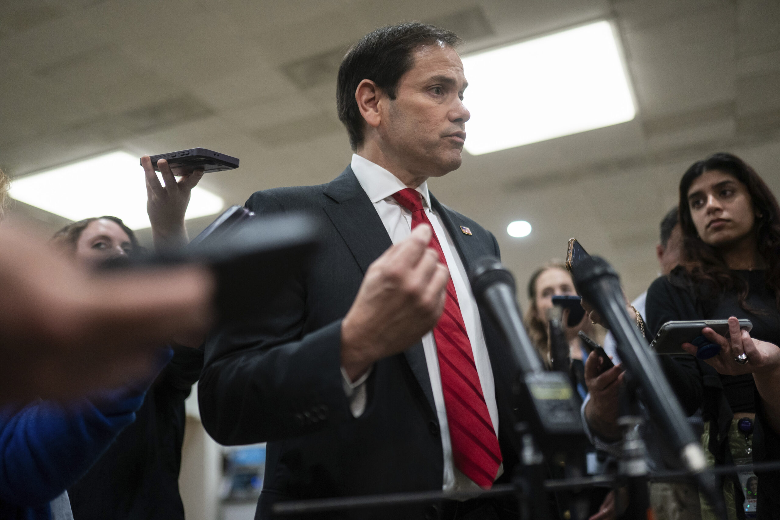 Rubio claims outlets refusing to air Trump’s speech echoed media used by ‘authoritarian governments’