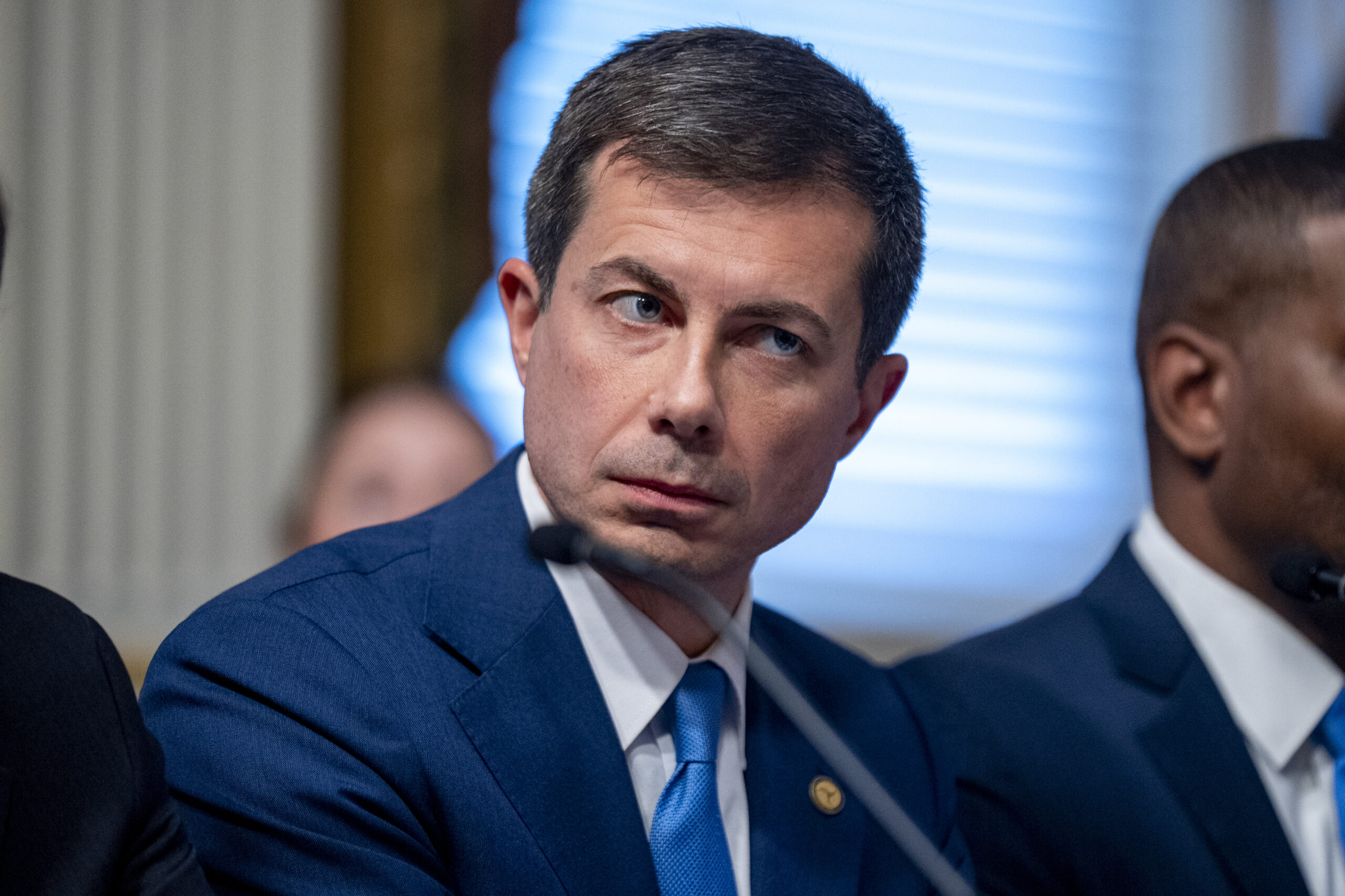 Buttigieg celebrates more than $620 million in new EV funding ‘to win the race’