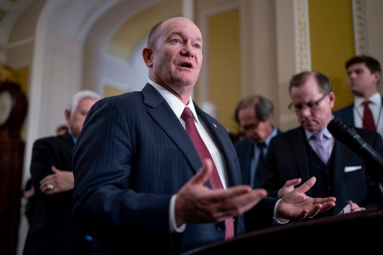 Chris Coons dismisses protesters’ influence on Biden’s Israel stance