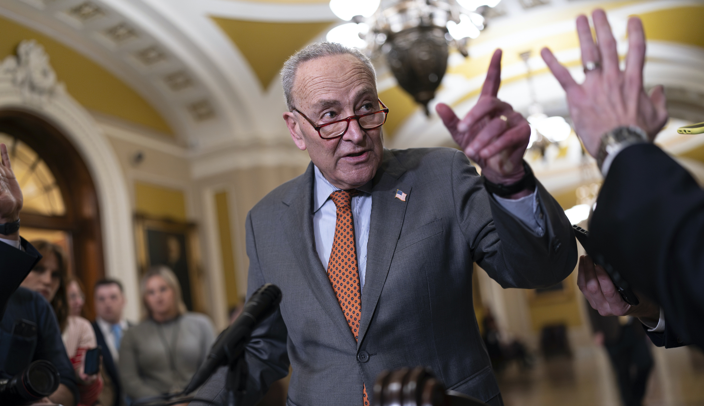 Senate races to fund government before Friday deadline