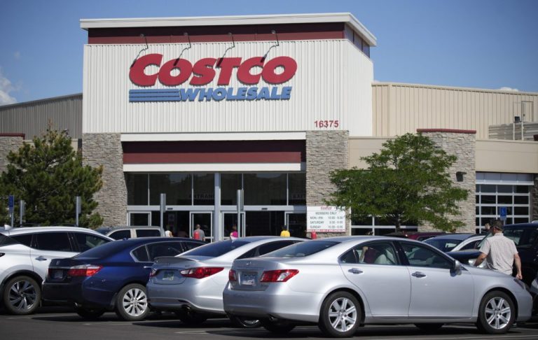 Costco storefront.