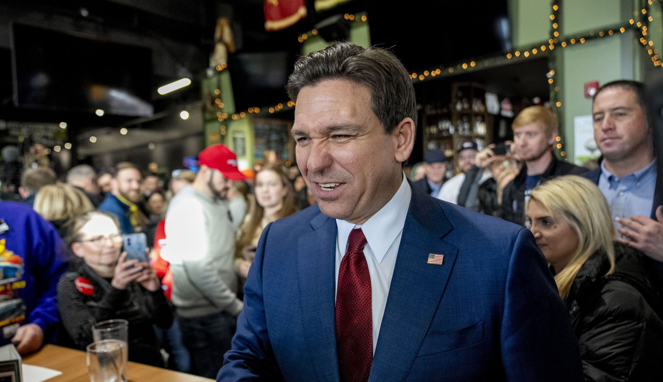 DeSantis bashes ‘Biden border crisis’ in Florida address and avoids GOP rivals