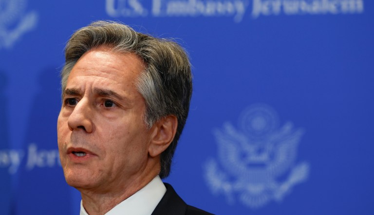 Blinken links Palestinian state to Israel-Saudi peace deal