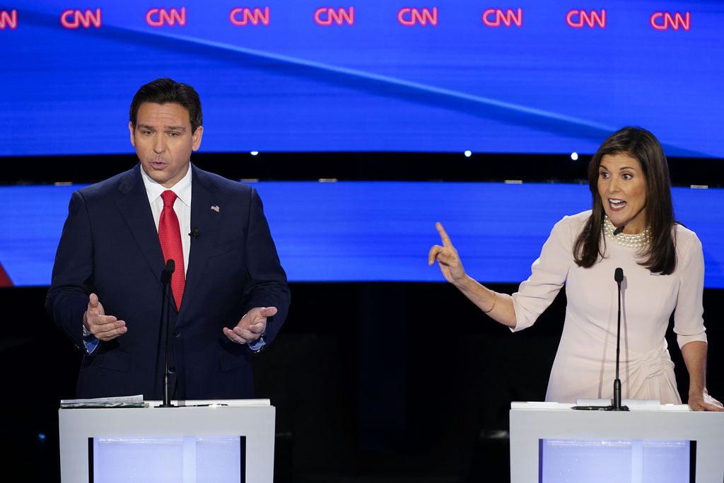 Republican debate: Haley and DeSantis tangle over abortion stances