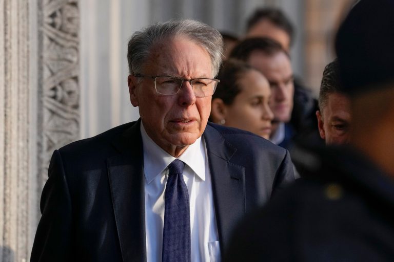 Former NRA CEO Wayne LaPierre admits company funds went toward chartered flights and gifts