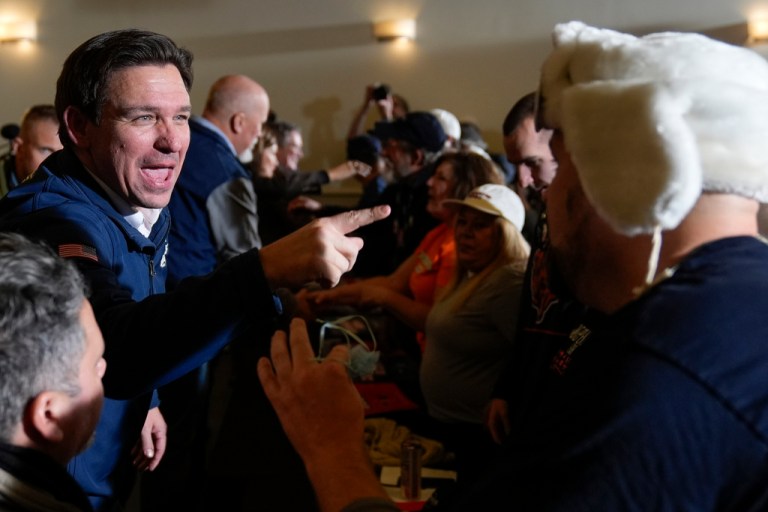 Ron DeSantis clinches second-place finish in Iowa caucuses after Trump domination