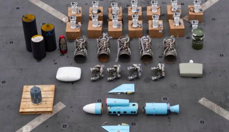 US forces seize Iranian weapons intended for Houthis