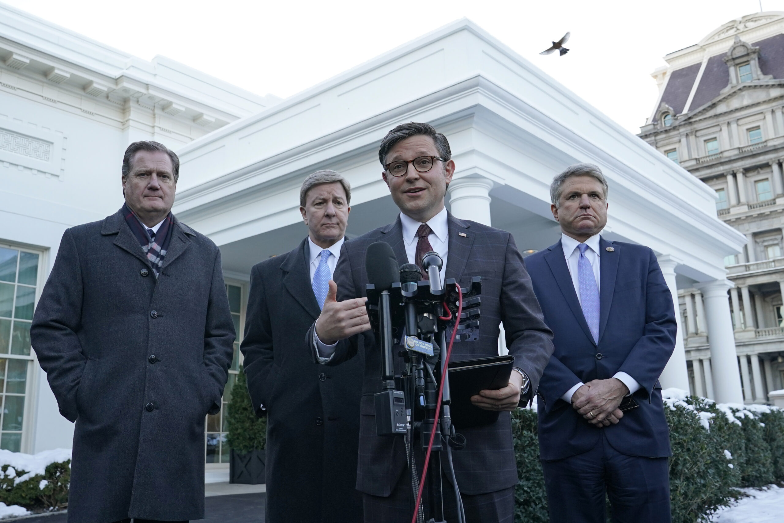 Johnson signals path for Ukraine aid following White House congressional meeting