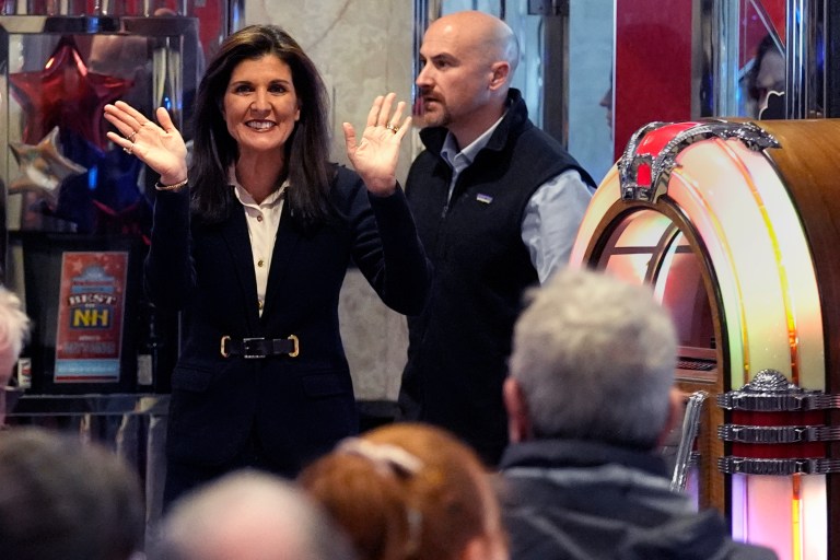 Nikki Haley tamps down expectations for beating Trump in New Hampshire primary