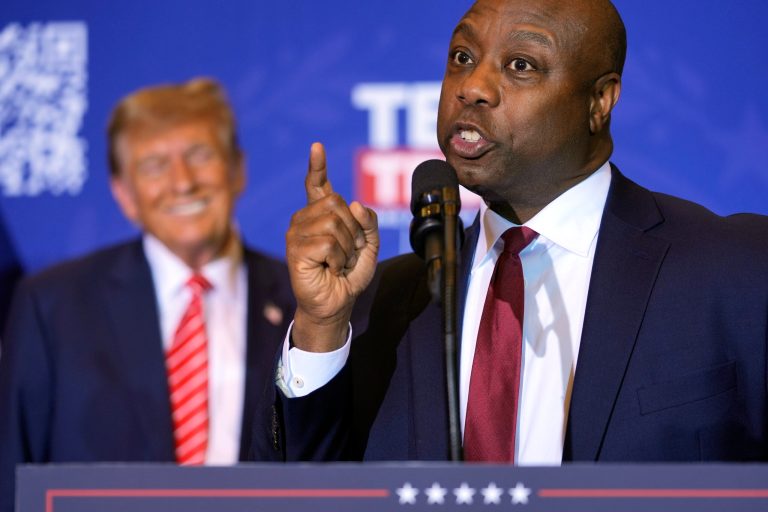 Alyssa Farah Griffin questions Tim Scott’s ‘integrity’ for campaigning with Trump