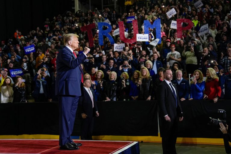 WATCH LIVE: Trump holds New Hampshire rally hours after DeSantis endorsement