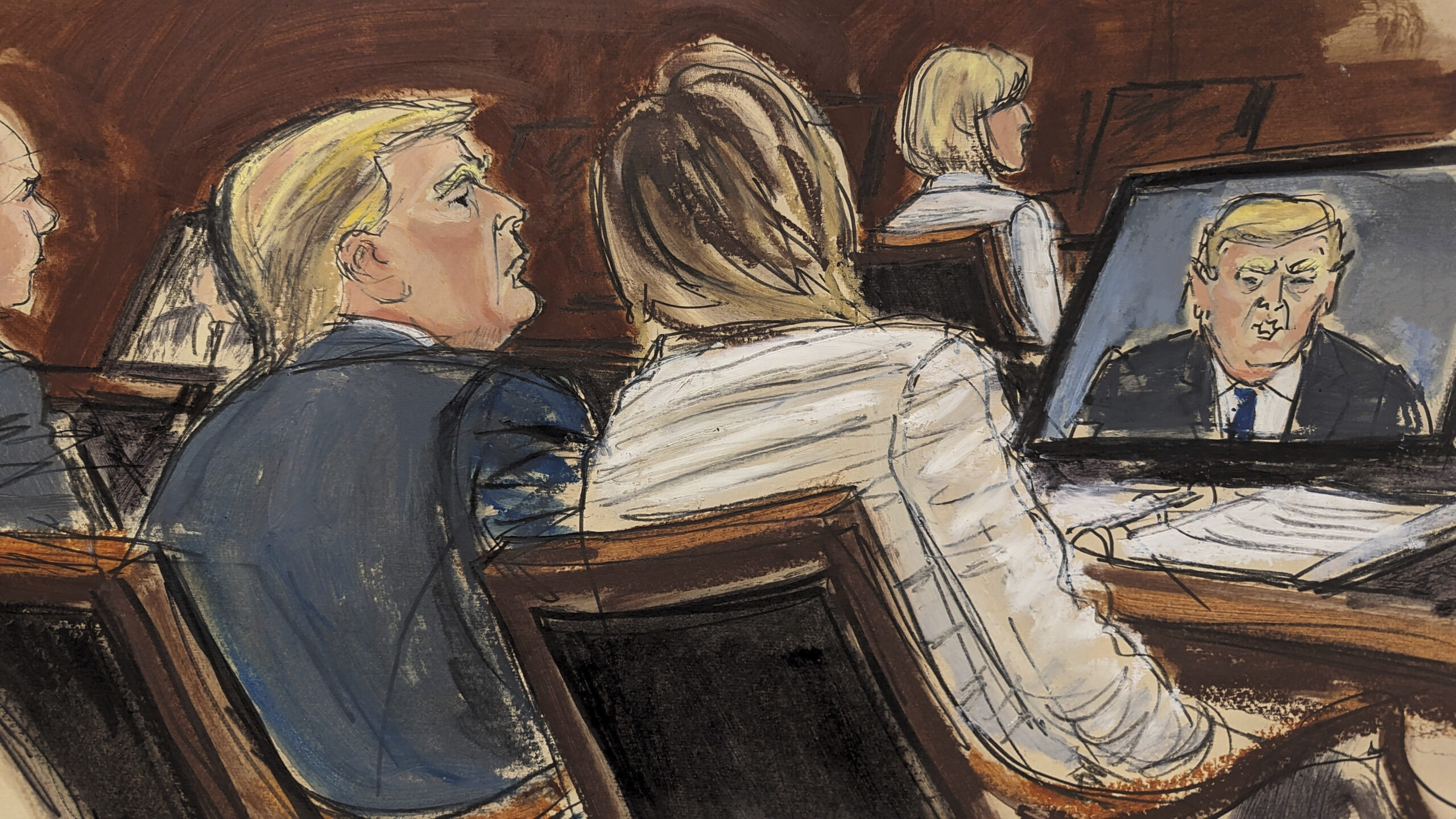 Trump testifies against E. Jean Carroll in brief witness stand appearance