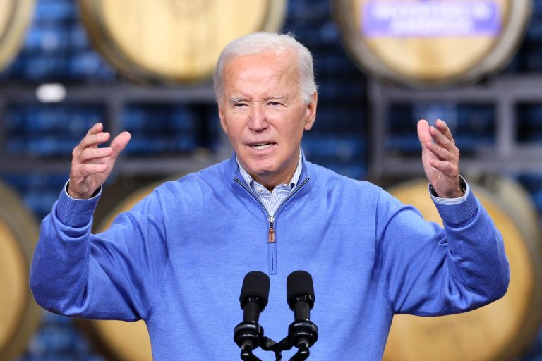Biden runs through red light in latest part of $25 billion electric vehicle push