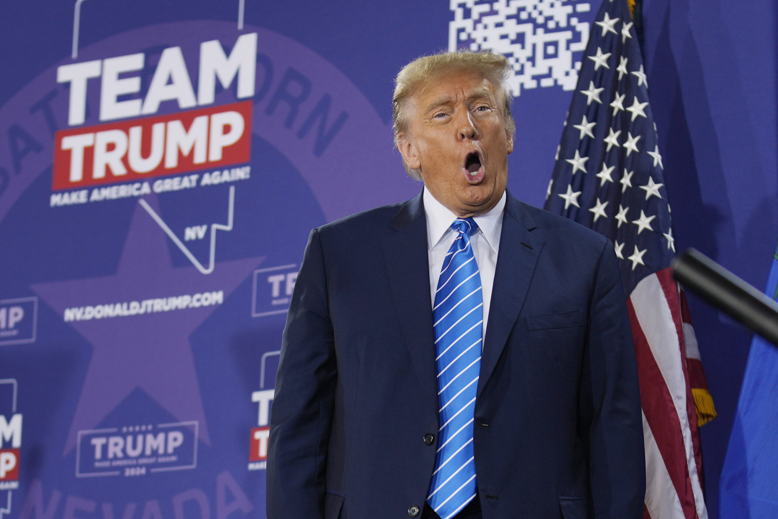 Trump predicts he’ll garner record share of black and Latino votes
