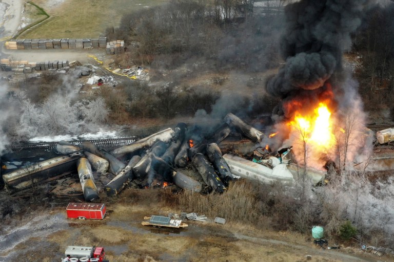 Biden to visit East Palestine one year after train derailment