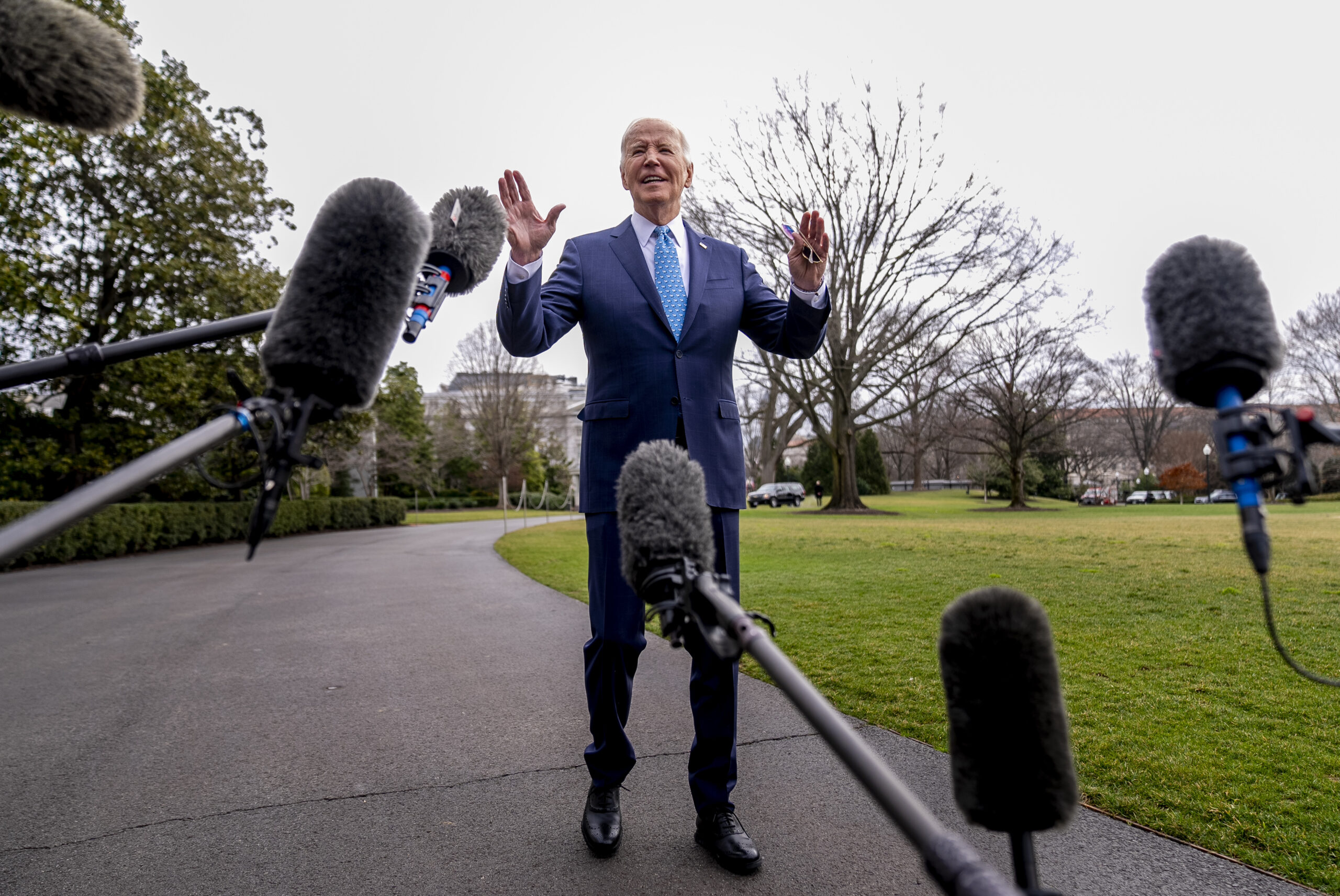 Biden is drowning in three disasters of his own making