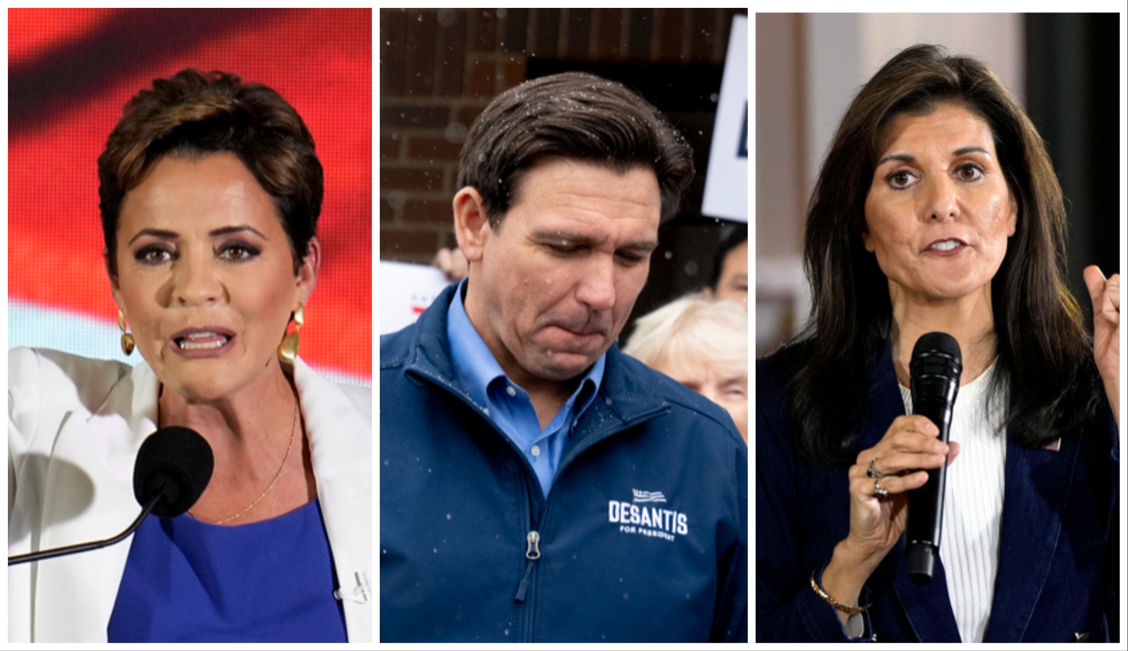 Kari Lake dunks on DeSantis and Haley for ‘vanity project’ campaigns before Iowa caucuses