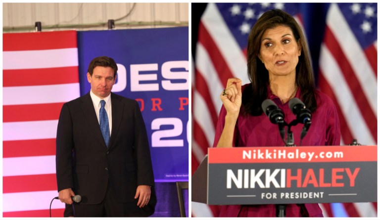 Nikki Haley and Ron DeSantis embrace delusion after Iowa