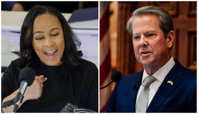 Fani Willis accusations are ‘troubling’ but legal system will work, Kemp says