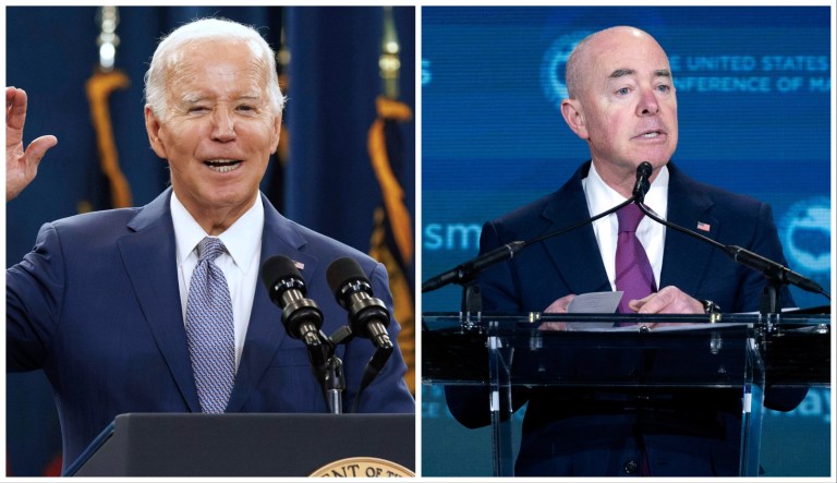 Vulnerable House Republicans seek boost from Mayorkas impeachment over Biden inquiry