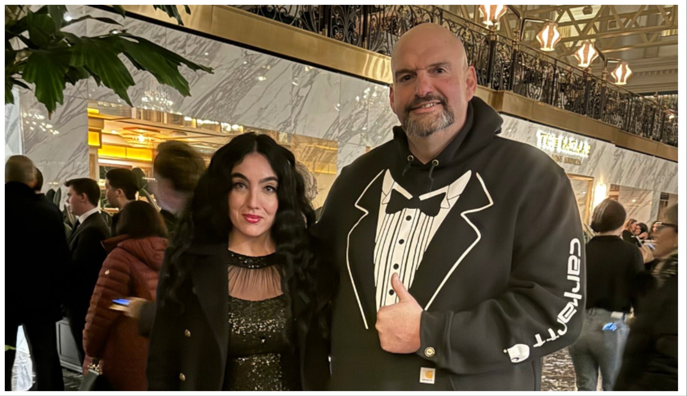 ‘Clearly we’re separated’: John and Gisele Fetterman mock social media rumors over marriage