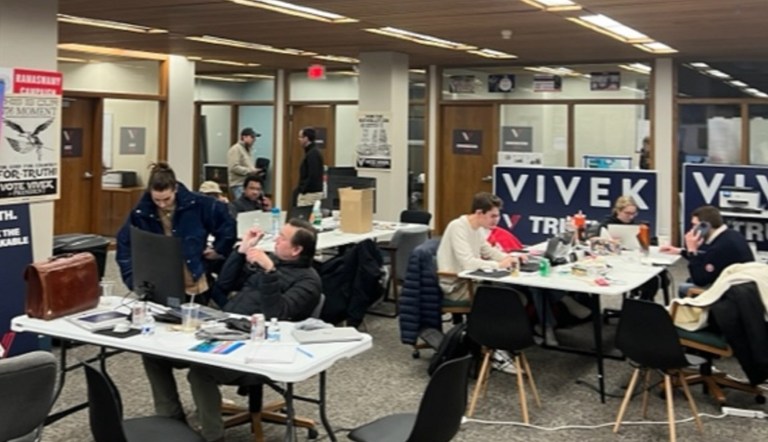 Is Vivek Ramaswamy being underestimated in Iowa? 