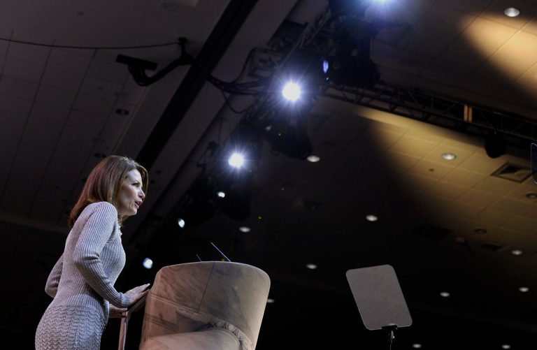 Michele Bachmann blasts Hillary Clinton as GOP summit ends