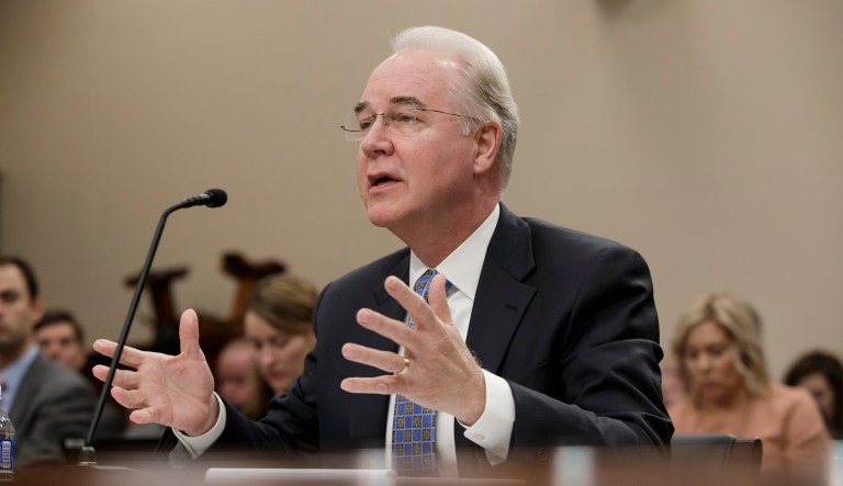 Price dodges on committing to Obamacare insurer payments