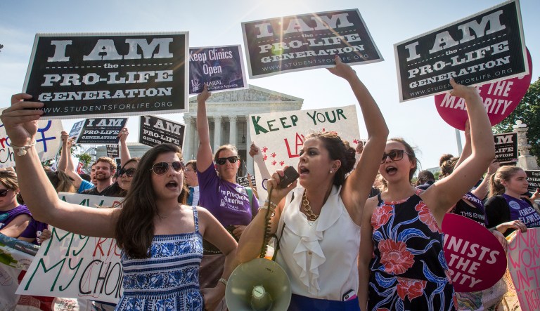 Activist fringes dominate abortion debate as voters favor the middle