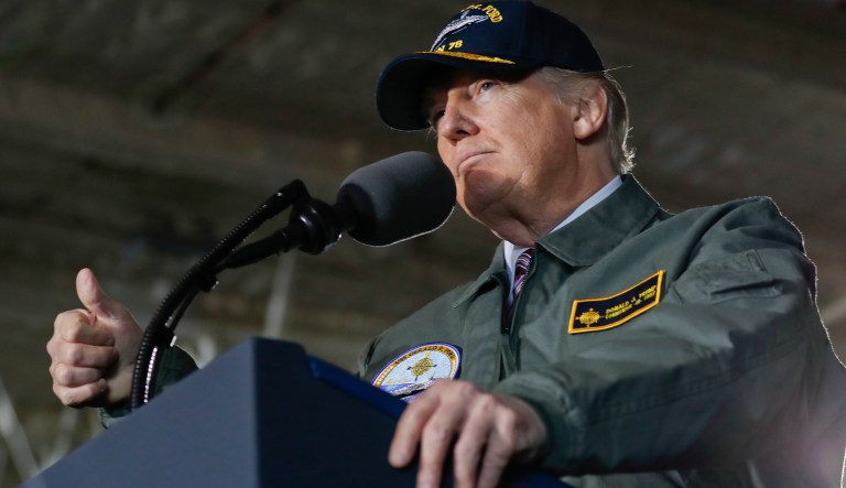 Trump: It’s not ‘overly necessary’ to visit troops in the war zone