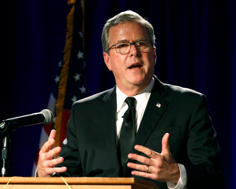 Jeb Bush delivers emotional tribute to mother Barbara Bush