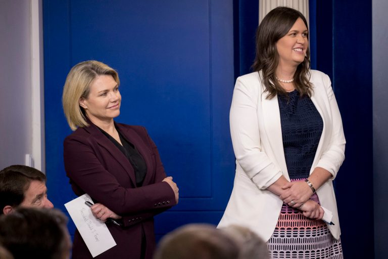 State’s Heather Nauert tops list for Trump press secretary