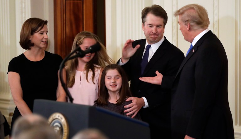 Brett Kavanaugh, the judge next door, gets the Supreme Court rose