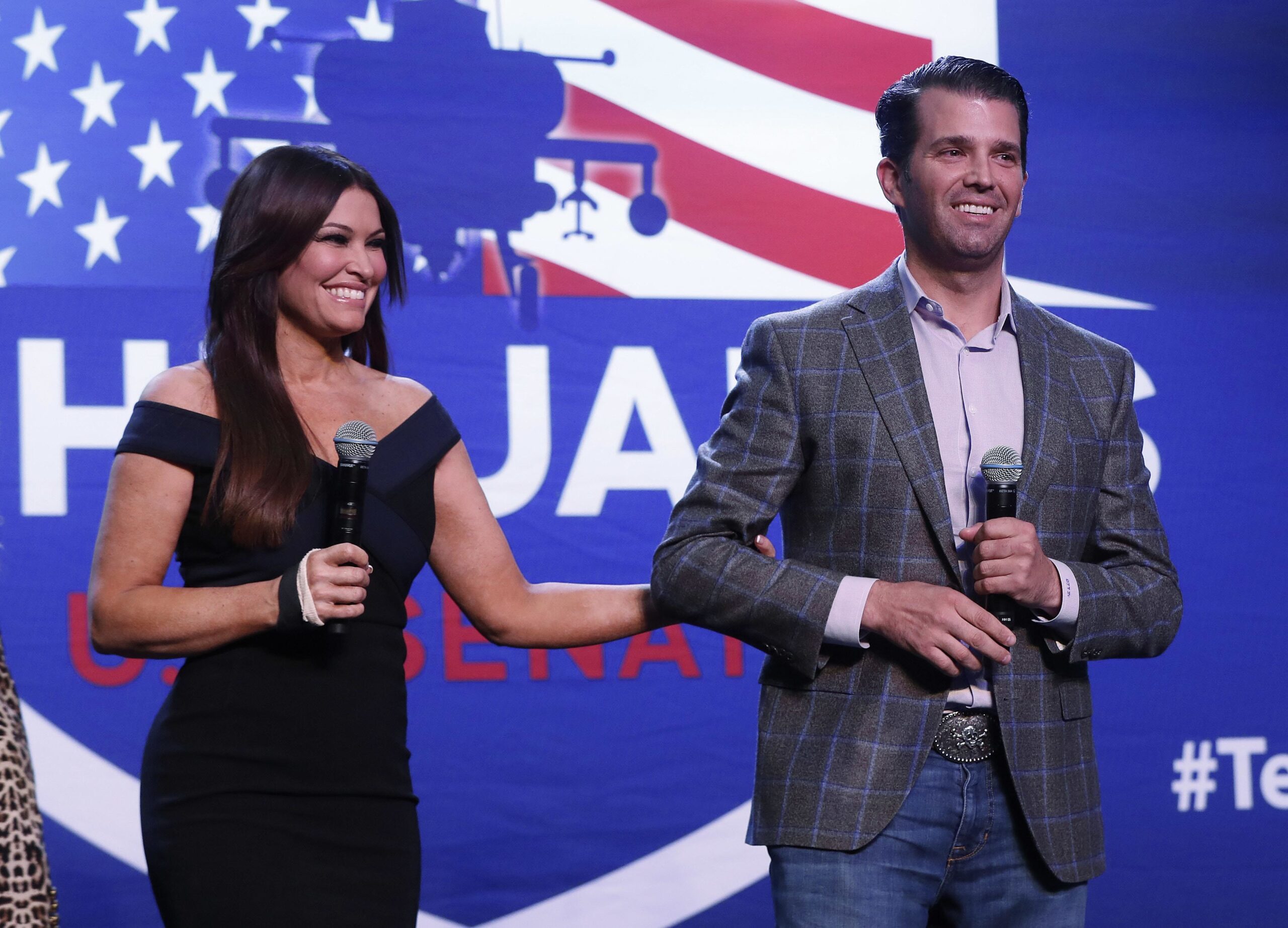 The Don and Kim show hit the road for GOP, ‘MAGA cheerleaders’