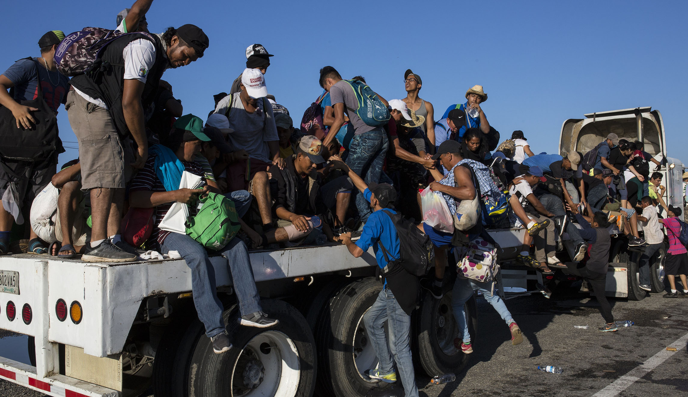 ‘Migrant caravan’ has no right to be here