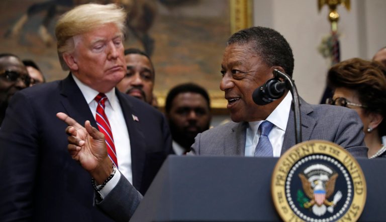 Democrat BET founder praises Trump, says party 'moved too far to the Left'