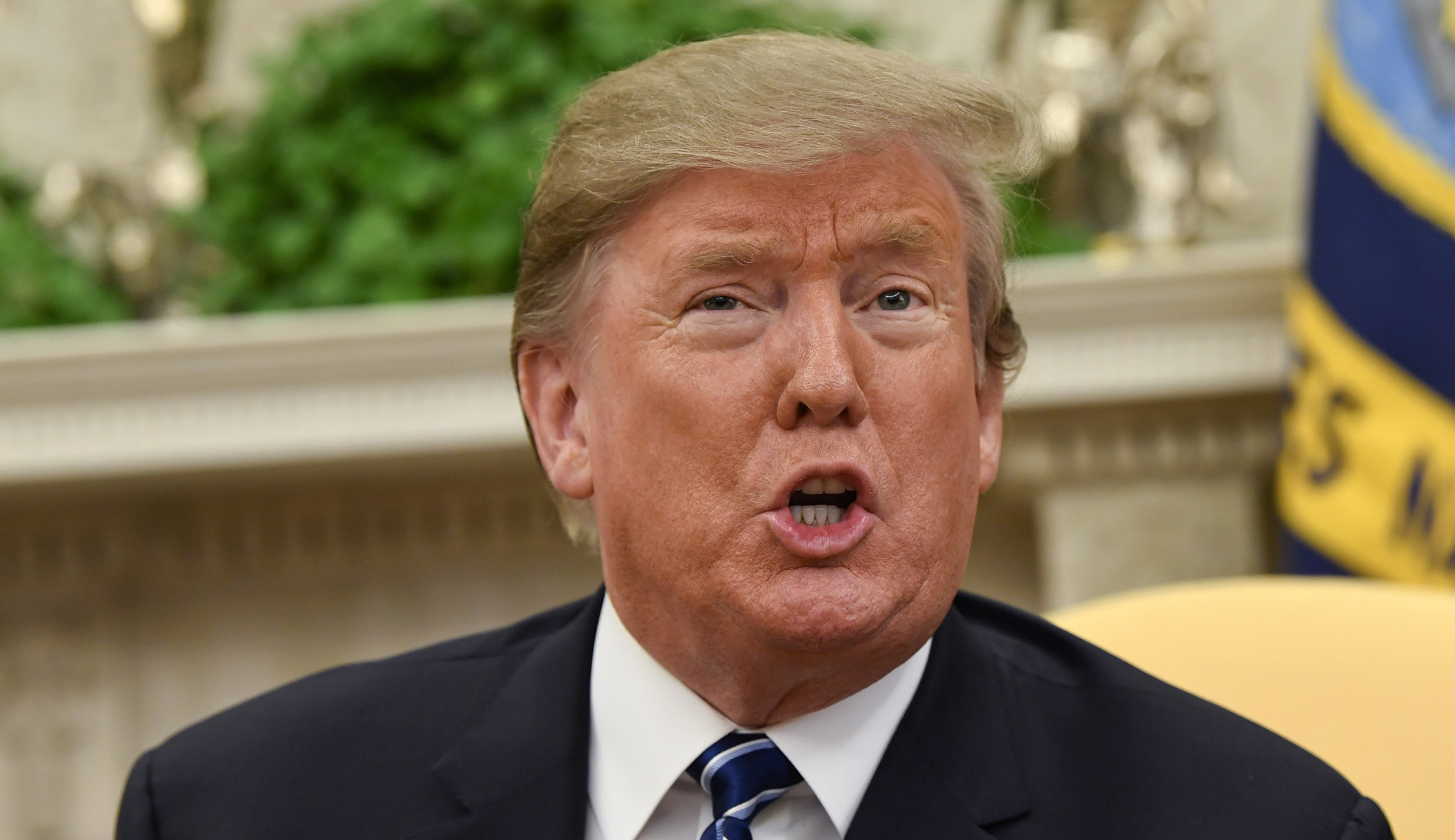 Trump appears unaware of administration effort to legalize homosexuality abroad