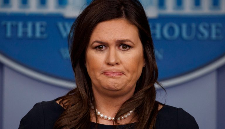 Sarah Sanders refuses to say Democrats don't hate Jews