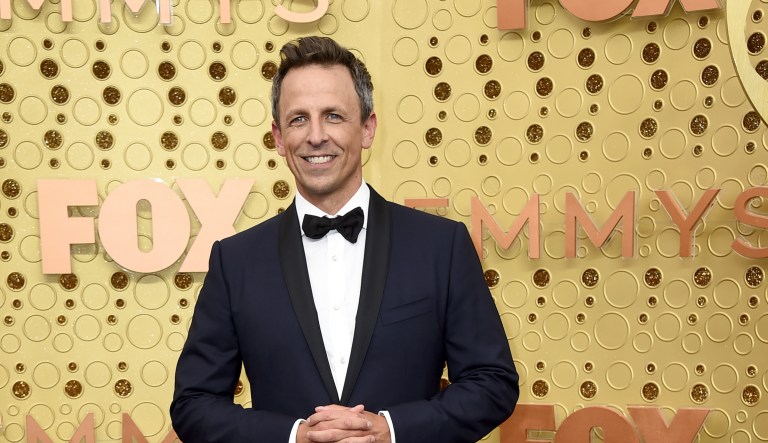 Seth Meyers admits viewers are tired of politics, but he’s part of the reason why